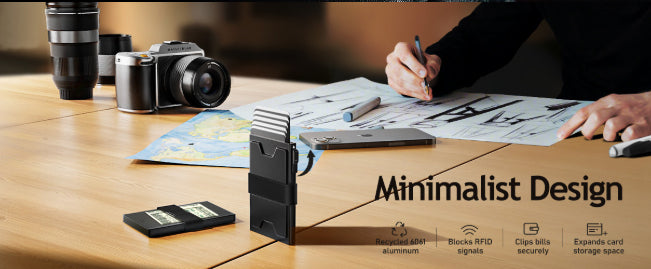 Men's Ultra-thin Strap Expansion Back Card Box
