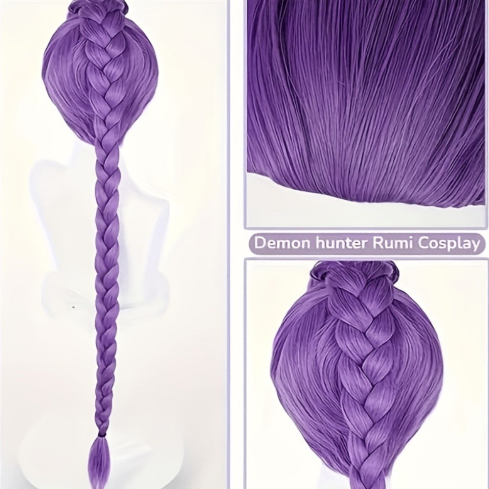 K-Pop Cosplay Wig Long Straight 30 Inch – Korean Idol Costume Hair for Halloween, Anime Convention & K-Drama Character Dress 