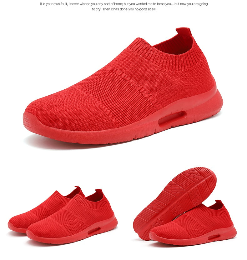 Mens Breathable Mesh Sneakers Trendy And Lightweight