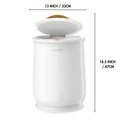 Electric Towel Warmer Bucket Ultra Large Capacity Fits Two 40x70 Towels ETL FCC Certified 1-Min Heat Auto Shut-Off Silent Spa