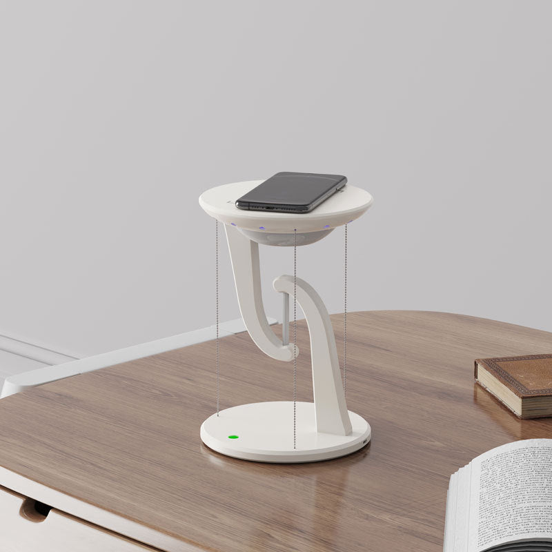 Wireless Charging Lamp - Levitating Phone Charger with LED Light
