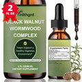 Wormwood Black Walnut Clove Liquid Drops, Herbal Gut Cleanse & Digestive Support Complex with Gentian Root & Tansy — image 12