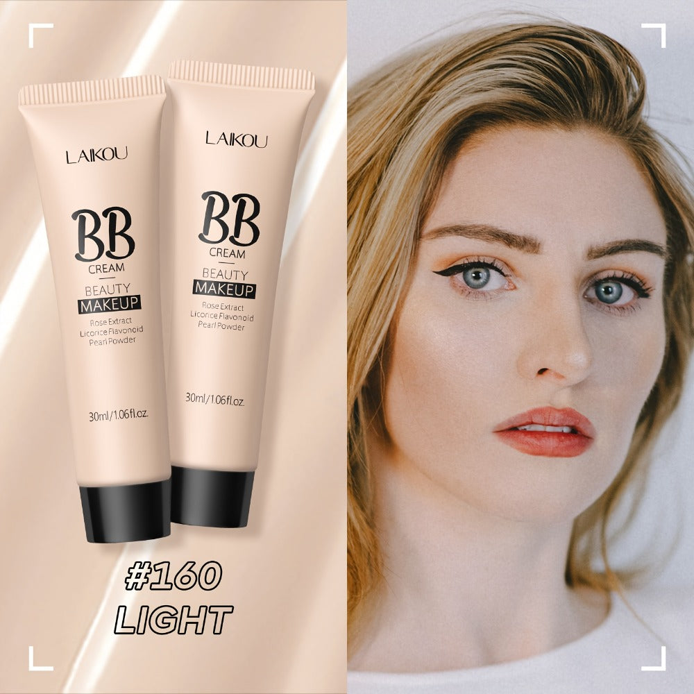 BB Cream 2 Pcs Set Waterproof, Pore-Minimizing Full Coverage Foundation with Blemish Concealer & Glycerin Hydration — image 9