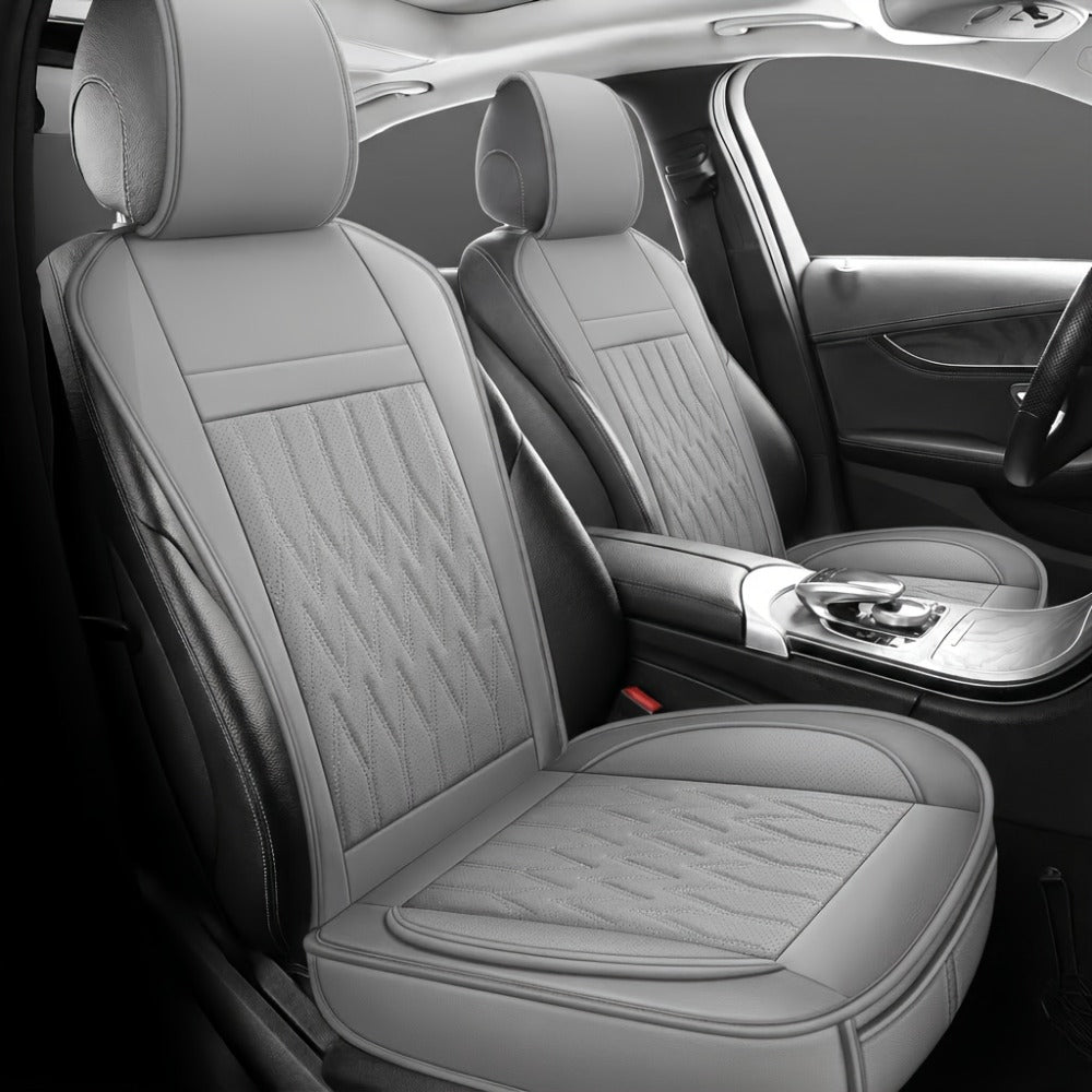 Car Seat Covers Front Pair with Full-Surround High-Back Design and Fifteen Color or Pattern Options — image 18
