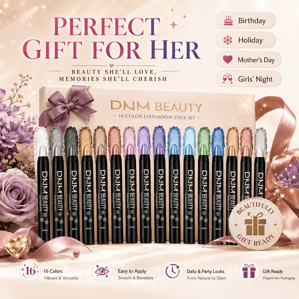 Highly Pigmented Eyeshadow Stick Set 16 Colors Waterproof Matte & Shimmer Eye Makeup Pencil Kit — image 4