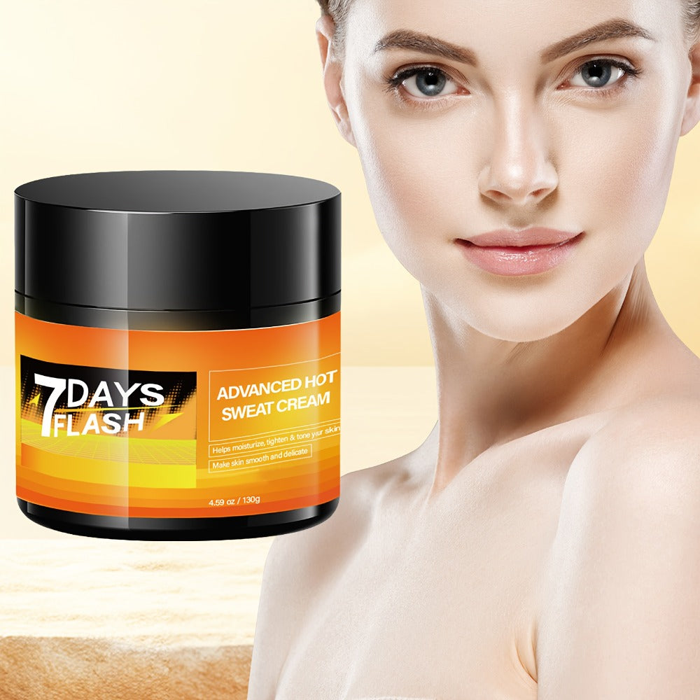 Body Cream 7DAYS FLASH 202g Jar with Glycerin, Hyaluronic Acid, Ginger Oil and Garcinia Cambogia Extract — image 8