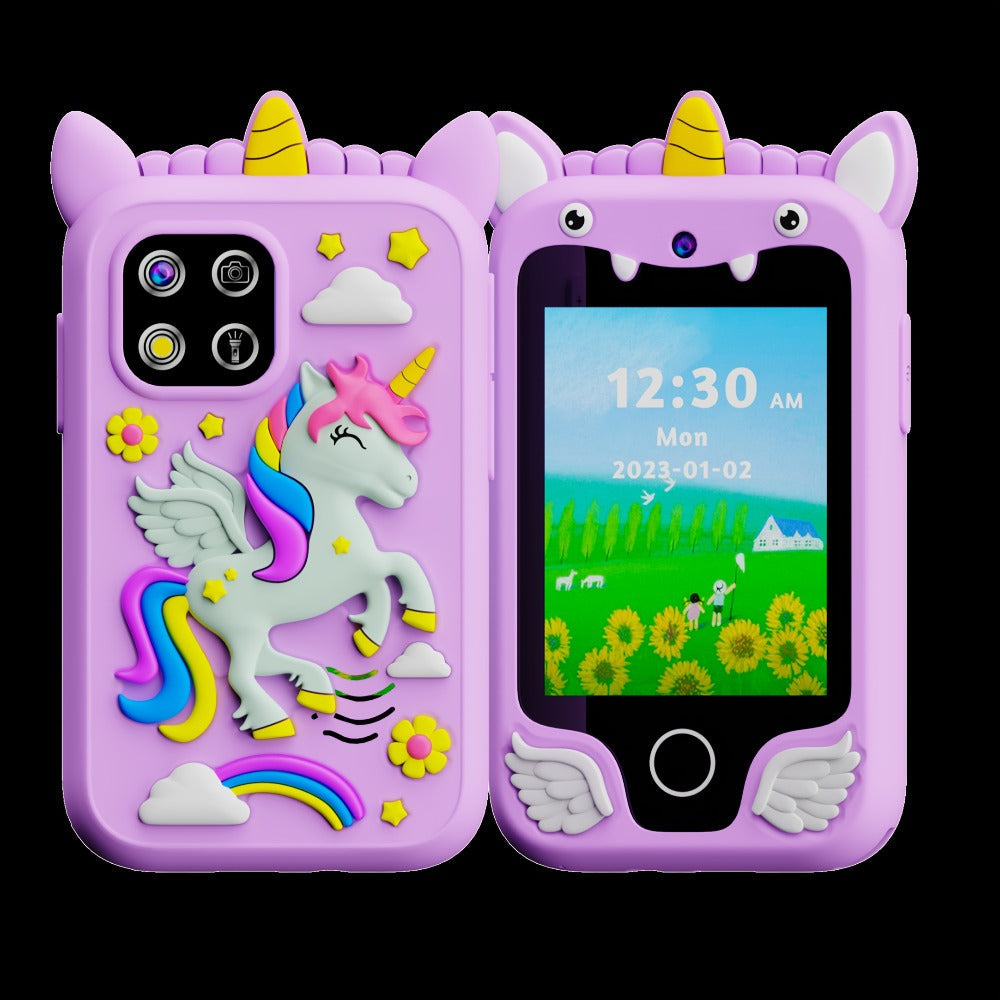 Explorer Toy Phone in Pink, Purple or Green with Dual Cameras, Touchscreen Interface and 8GB Label — image 5