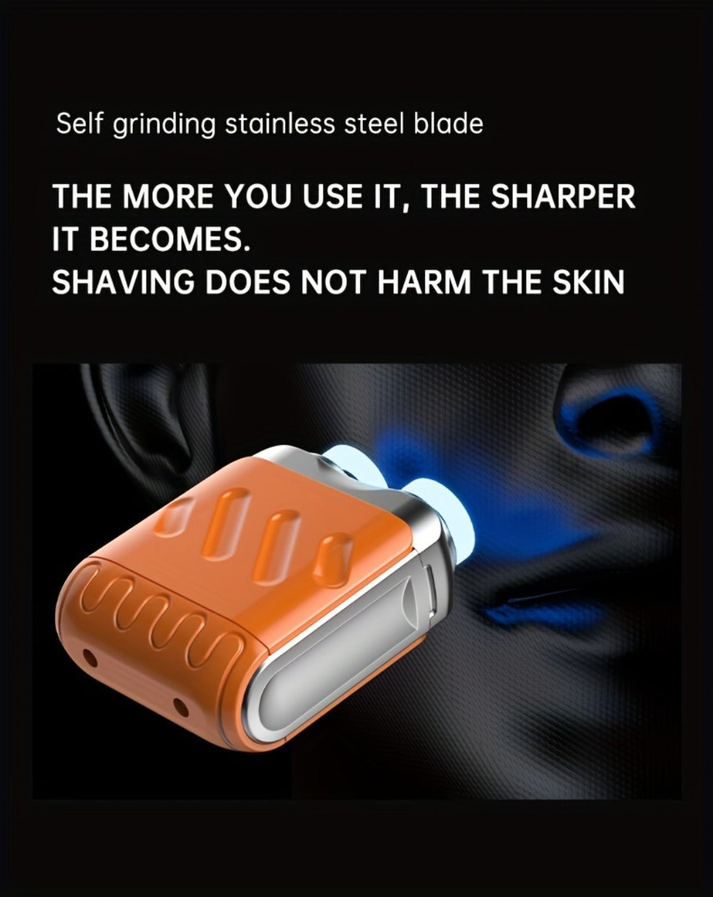 Electric Shaver Magnetic Dual-Blade Mini Razor with Two Speeds, USB Charging and Select Waterproof Options — image 24