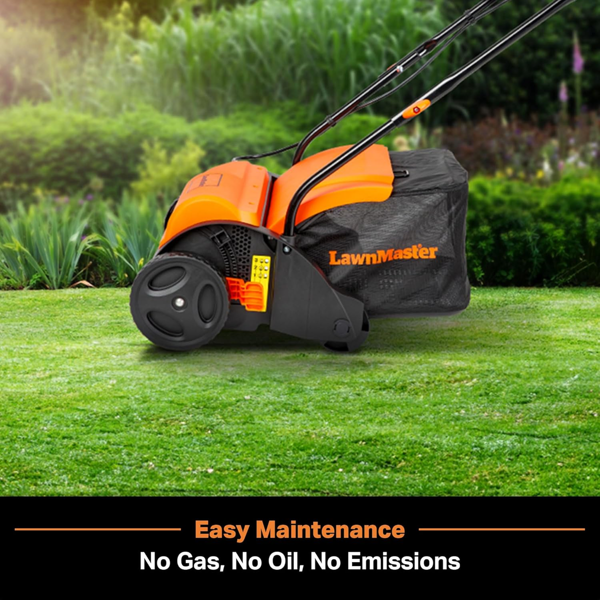 Electric Lawn Scarifier & Dethatcher 13" 12AMP 2-in-1 Aerator, 3400RPM Motor, 19 Cutting Positions — image 5