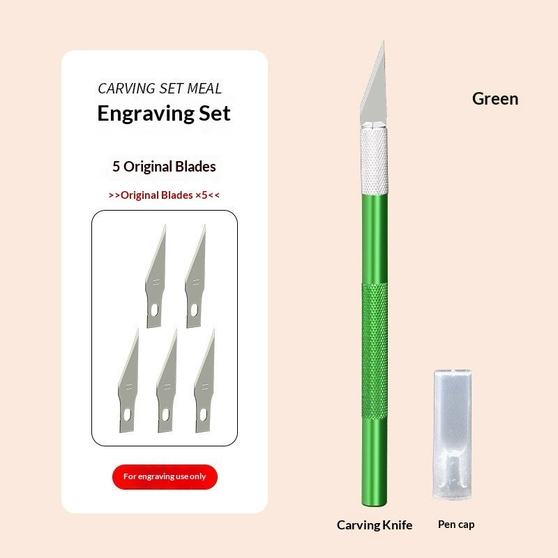 Aluminum Alloy Carving Knife Set