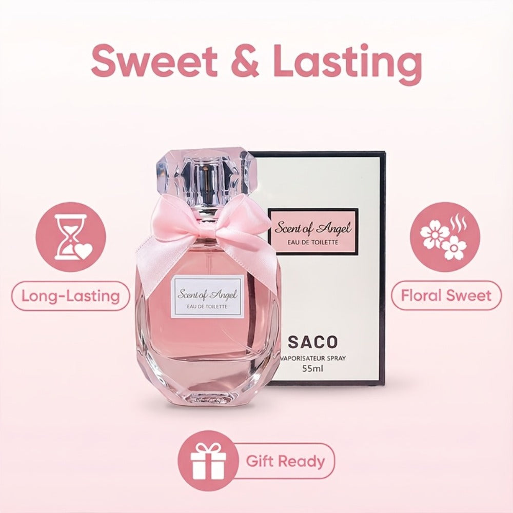 Perfume for Women 55ml Pink EDP Spray with Lily, Orange Blossom, Hyacinth, Vanilla, Musk and Amber — image 2