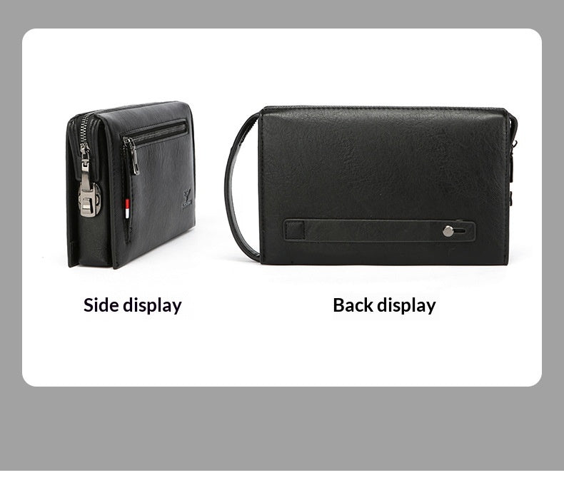 New Mens Wallet With A Combination Lock And Clutch Design