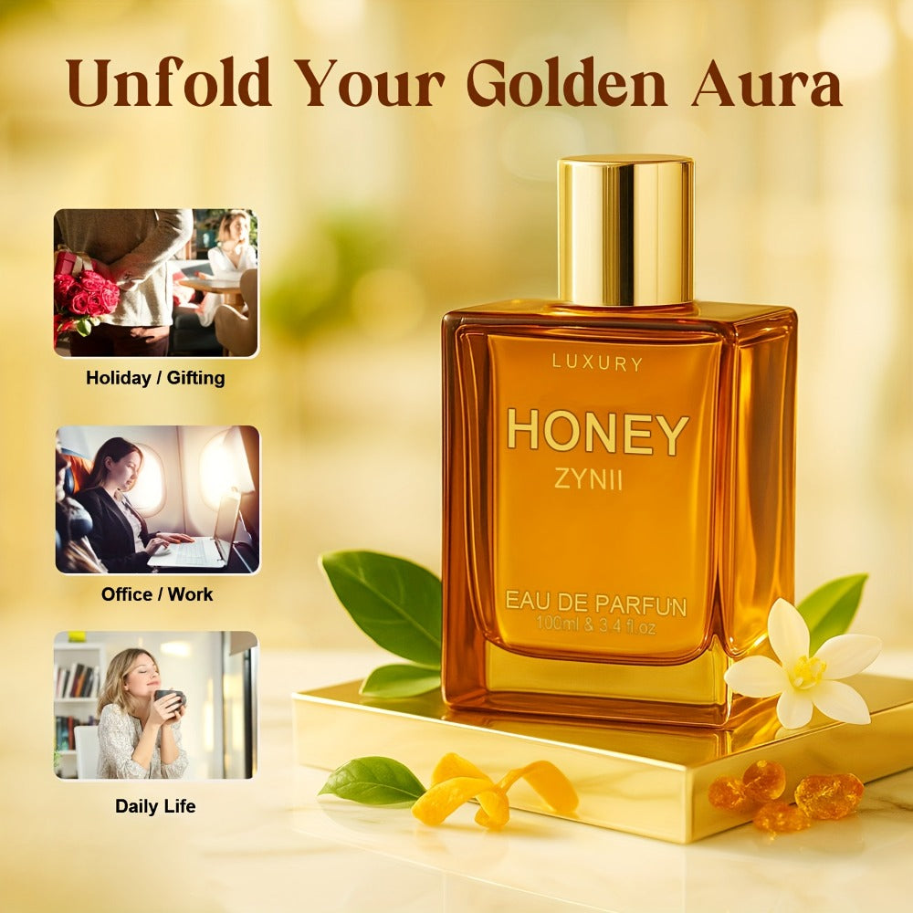 Perfume Unisex Amber Nectar or Liquid Golden with Honey, Agarwood, Bergamot, Patchouli and Vanilla — image 8