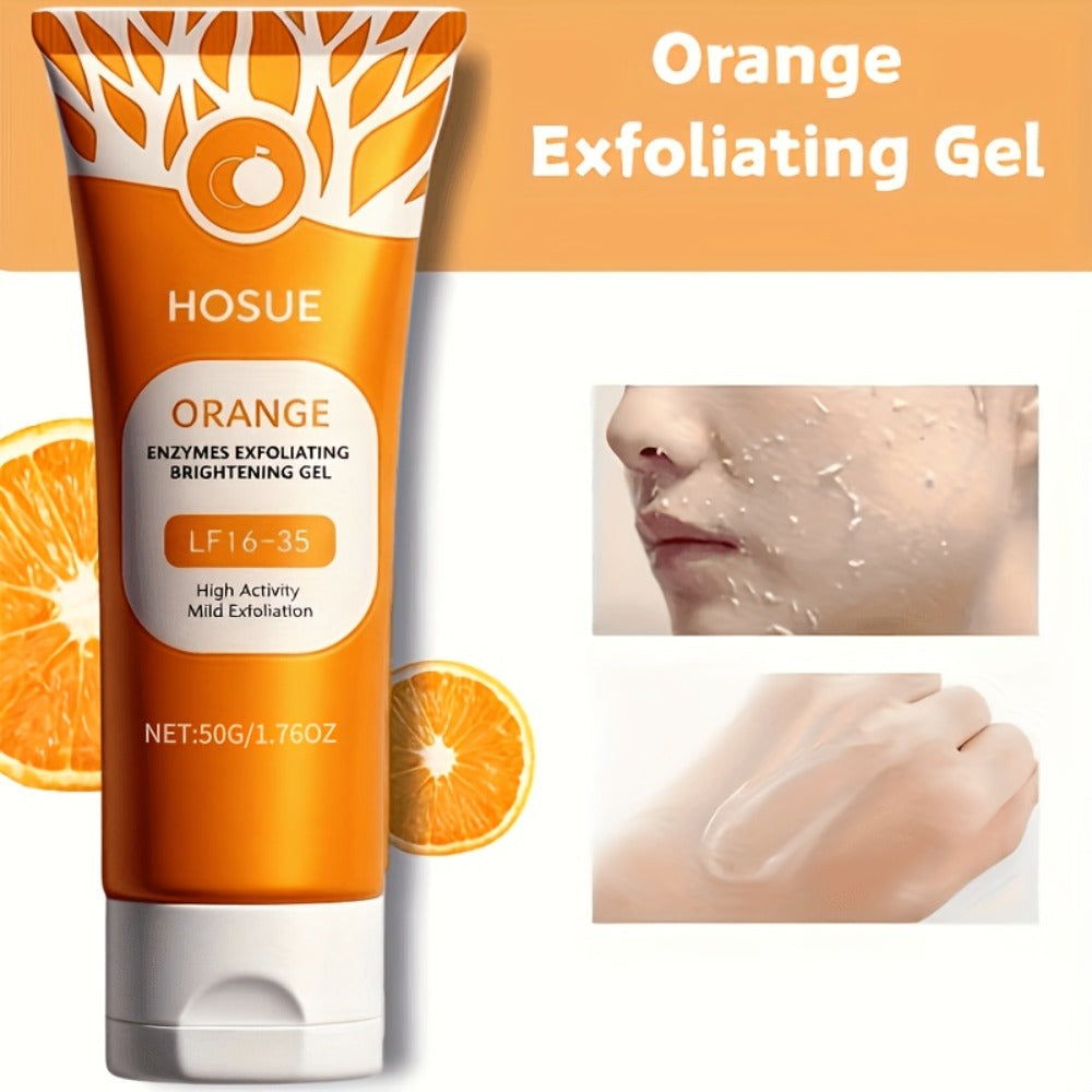 Orange-Label Facial Exfoliating Gel, 50g Tube with Niacinamide, Ascorbic Acid and Orange Fruit Extract Panel — image 3