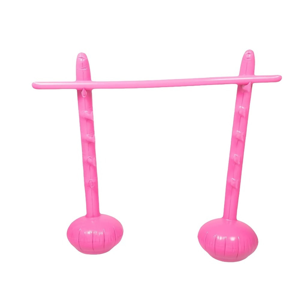 Green Inflatable Limbo Game with 148–150cm Bar Span and 130cm Uprights for Outdoor Parties — image 8