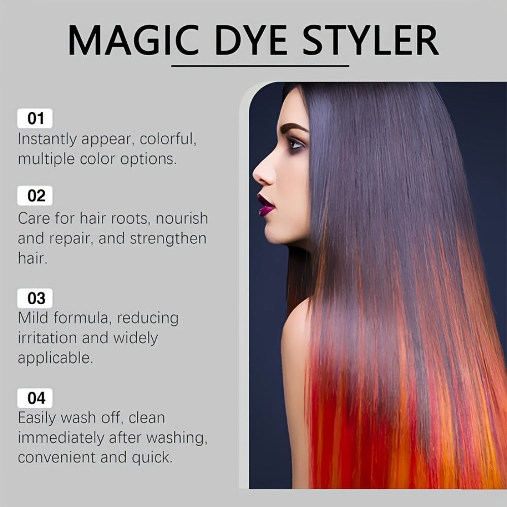 Temporary Hair Dye Wax 130g Instant Vivid Color Styling for Party Halloween Cosplay Festival, No Bleach No Damage — image 9