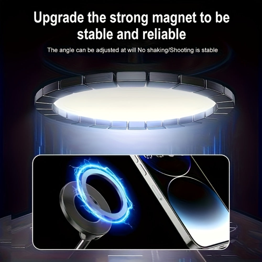 360° Rotating Magnetic Phone Holder 4-Pack – Foldable & Extendable Universal Wall Mount for Car, Bathroom — image 10