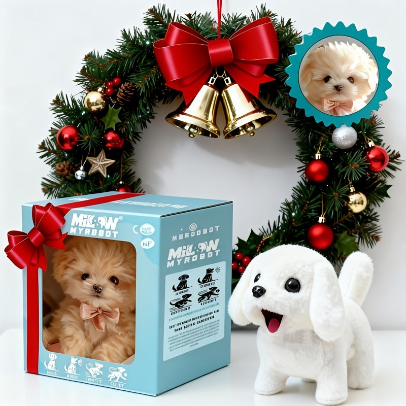 Walking Dog Toy for Kids Furry Interactive Puppy That Walks and Barks with the Listed Color, Size or Set Options for Everyday