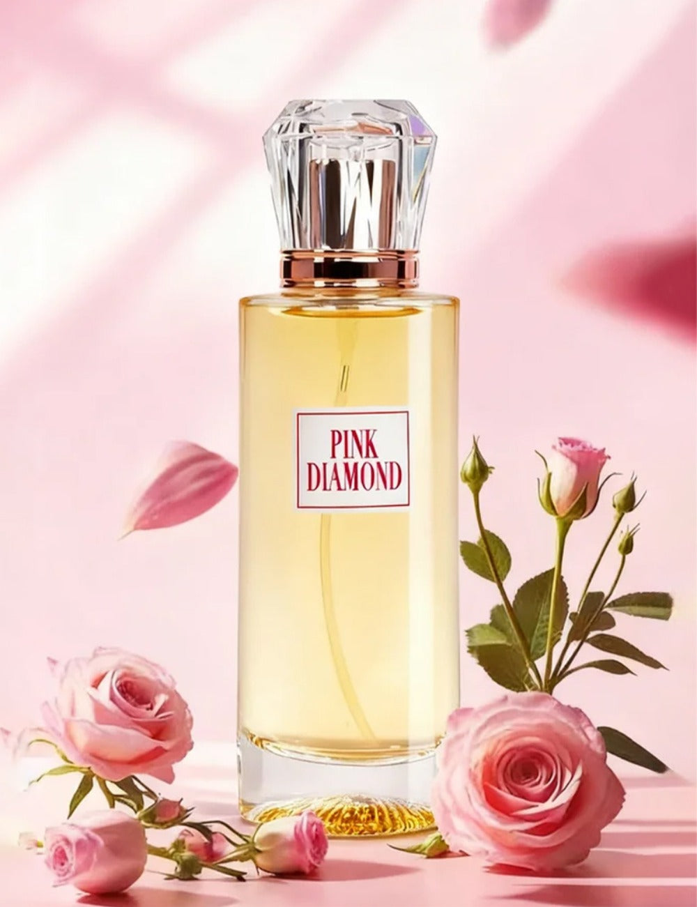 Pink Diamond Eau de Parfum Spray, 3.4 fl oz Bottle with Aldehyde, Lily and Orange Scent Notes — image 10