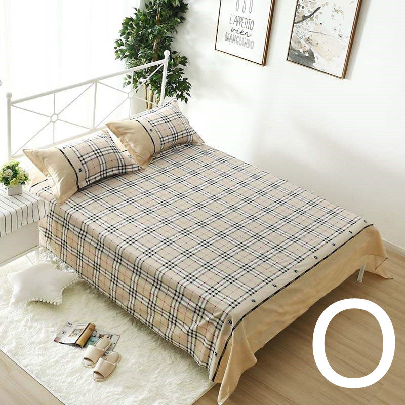 Single Double Bed  Flat Sheet Bedding