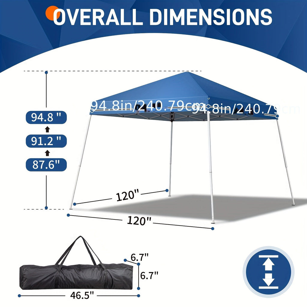 Canopy Tent Portable Waterproof | Oxford Camping Market Patio Outdoor — image 8