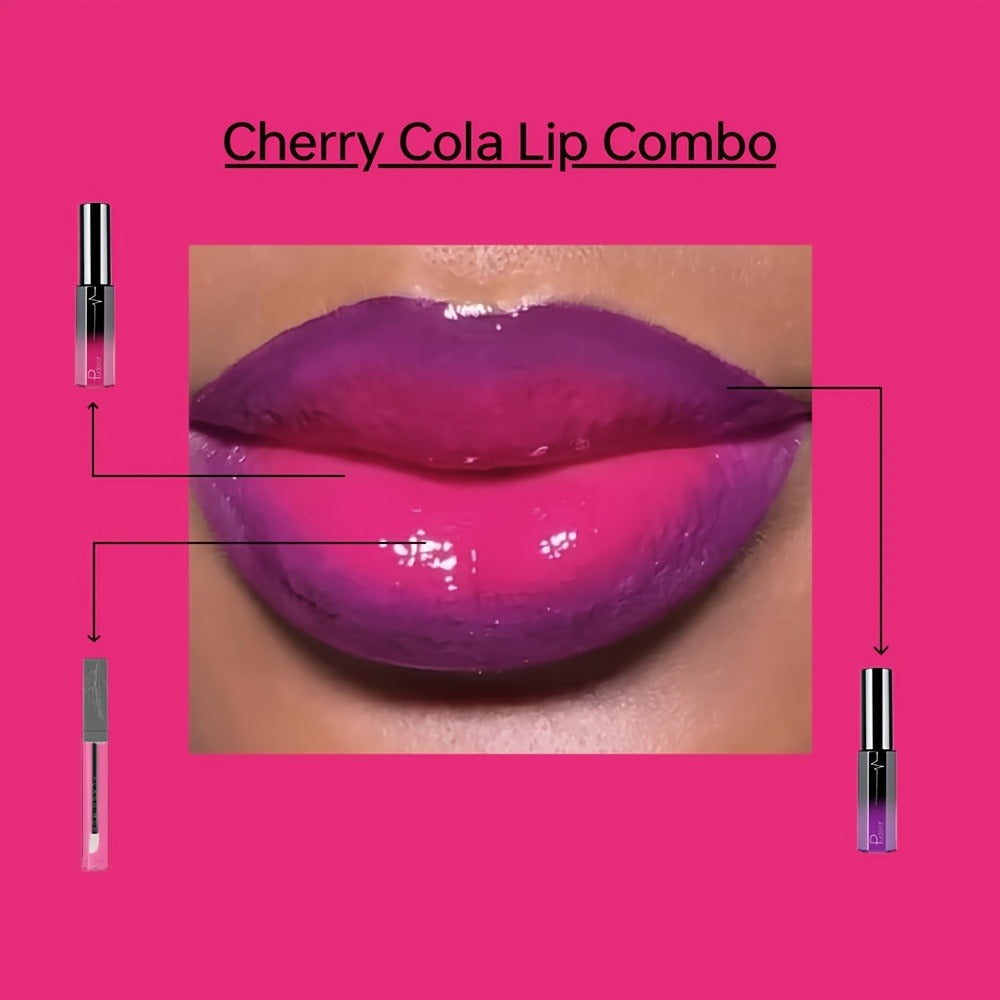 High Pigment Berry Lip Gloss Set 3-Piece – Waterproof Velvet Matte Finish, Non-Stick Cup Long-Lasting Lip Color — image 9