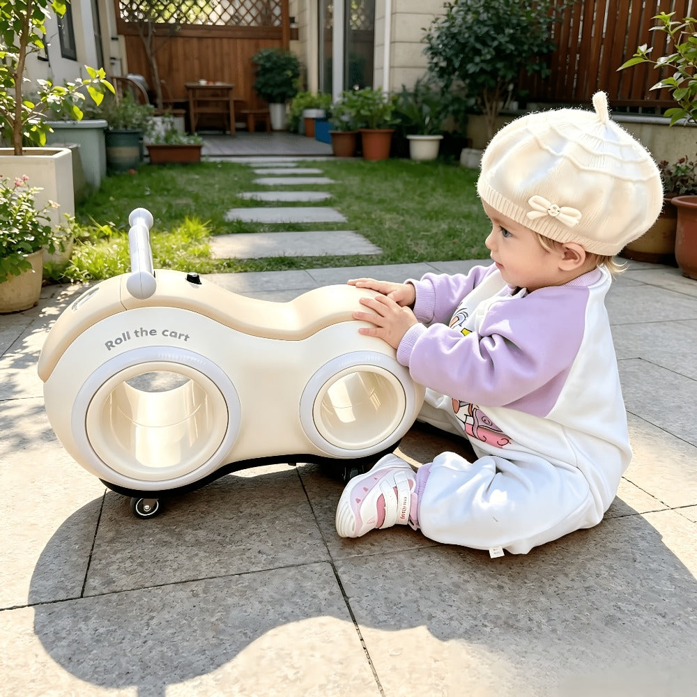 Anti-Tip Baby Walker with Music & Lights 4-Wheel Toddler Learning Walker with the Listed Color, Size or Set Options for Every