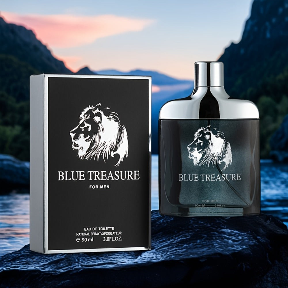 Perfume Unisex 100ml Blue Treasure Spray with Citrus, Spice, Oud, Sandalwood, Cedar, Amber and Musk — image 7