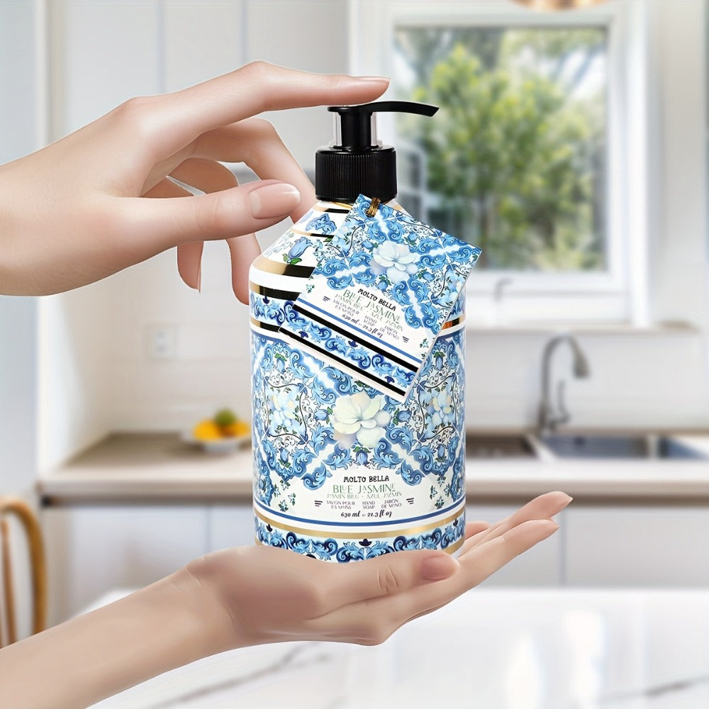 Moisturizing Liquid Hand Soap 2-Pack 21.3 fl oz Each – Foaming Pump Dispenser in 5 Scents, Gentle Gel Formula for All Skin Ty