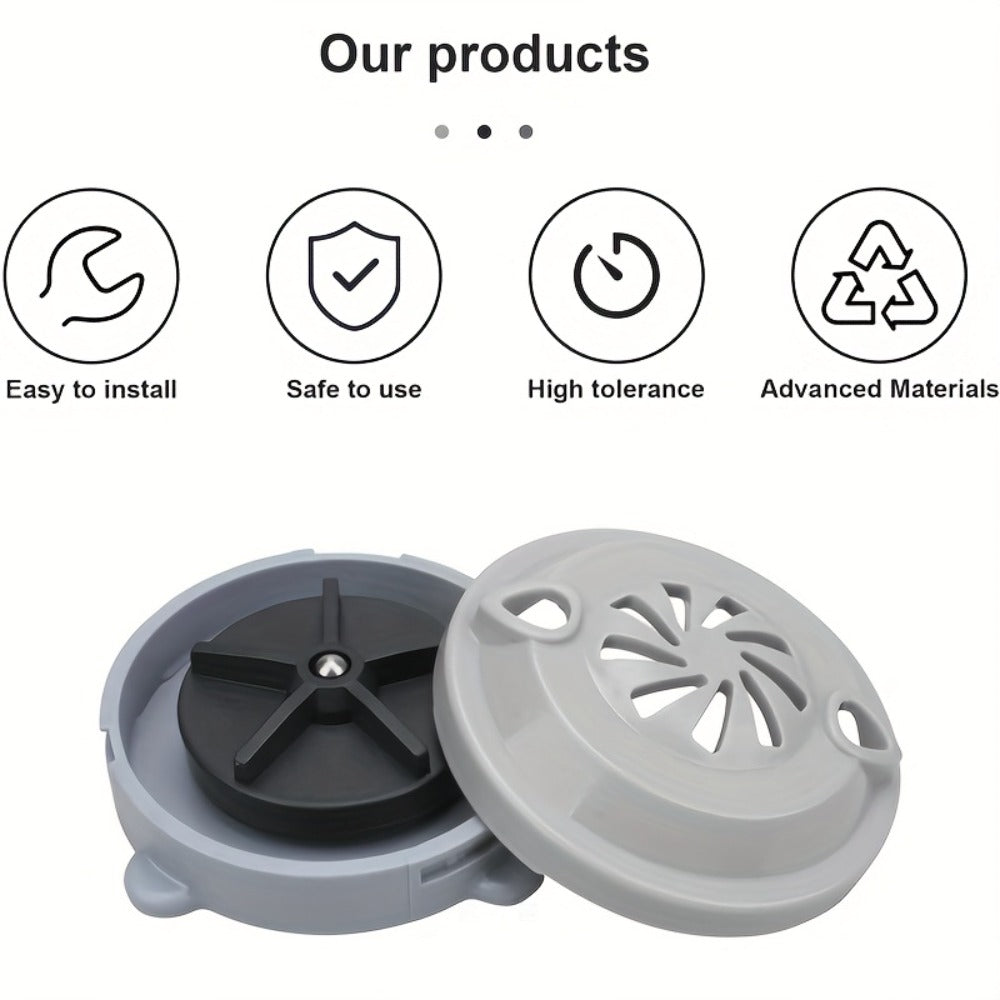 Pipeless Jet Motor Replacement for Pedicure Spa Chair – Magnetic Jet Head with Propeller & Cap, Model P153 — image 2