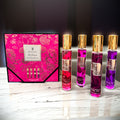 Travel Size Perfume Set for Women – Mystical 4-Piece Fresh Fruity Fragrance Kit 20ml Each, Layered Front Mid & Base Notes — i