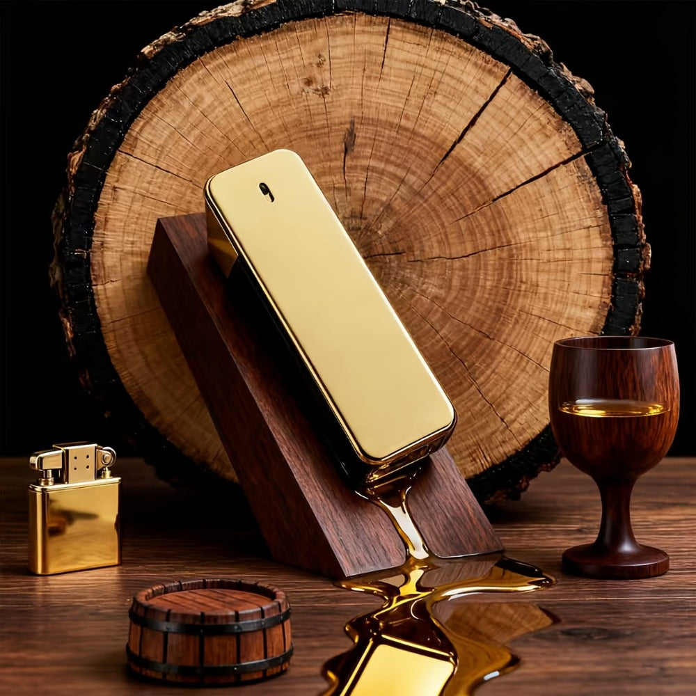 Men's Luxury Cologne 3.4oz Oriental Fragrance Scent Golden Spray Portable Travel Daily Use Christmas Gift for Him 100ml — ima