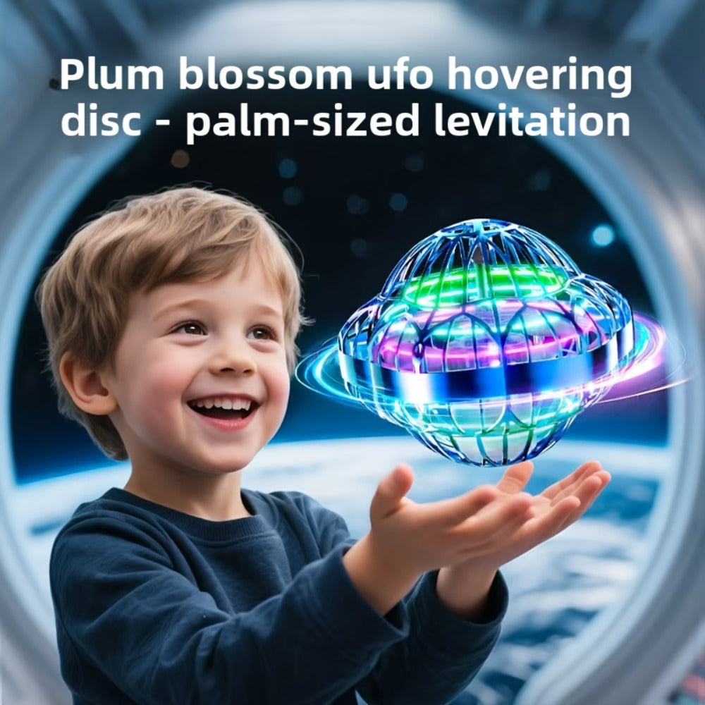 UFO Flying Ball Toy Smart Sensor Hovering Drone Hexagonal Spinning Saucer with the Listed Color, Size or Set Options for Ever