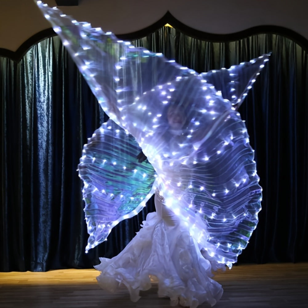 LED Feather Dance Costume Glowing Luminous with the Listed Color, Size or Set Options for Everyday Use — image 19