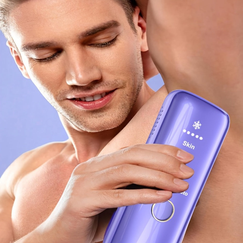 Hair Removal Device in a 3-in-1 IPL 999900 Flashes Design for Women and Men on the Full Body Face and Legs — image 7
