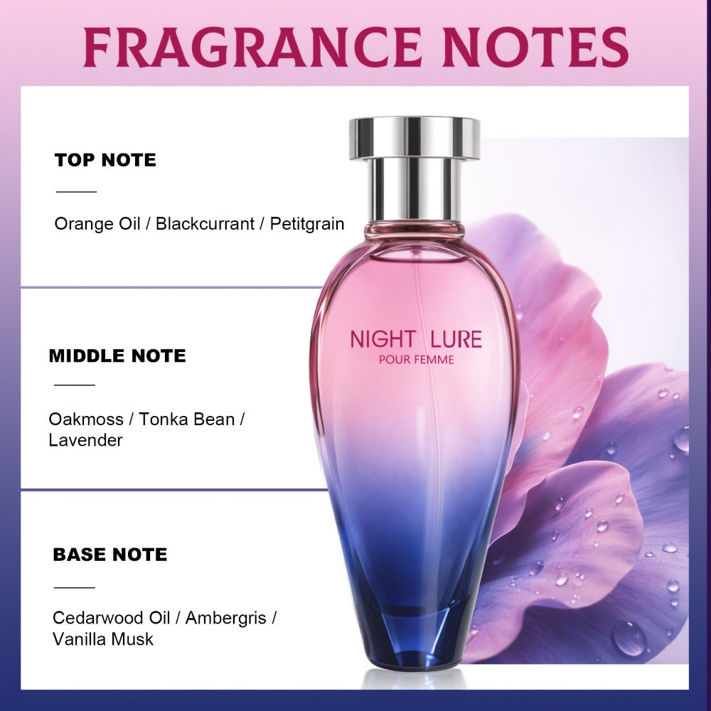 Perfume for Women Eau de Toilette True Love Oriental Gourmet Fragrance Romantic Scent Daily Wear Dating Gift for Her — image 