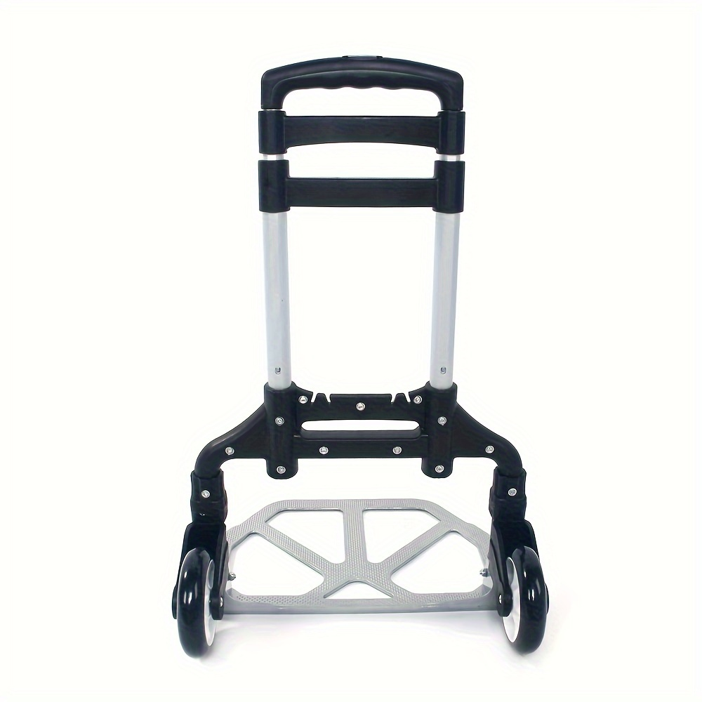 Folding Hand Truck Dolly Aluminum Collapsible Cart Portable Luggage Trolley 165 lbs Capacity — image 10