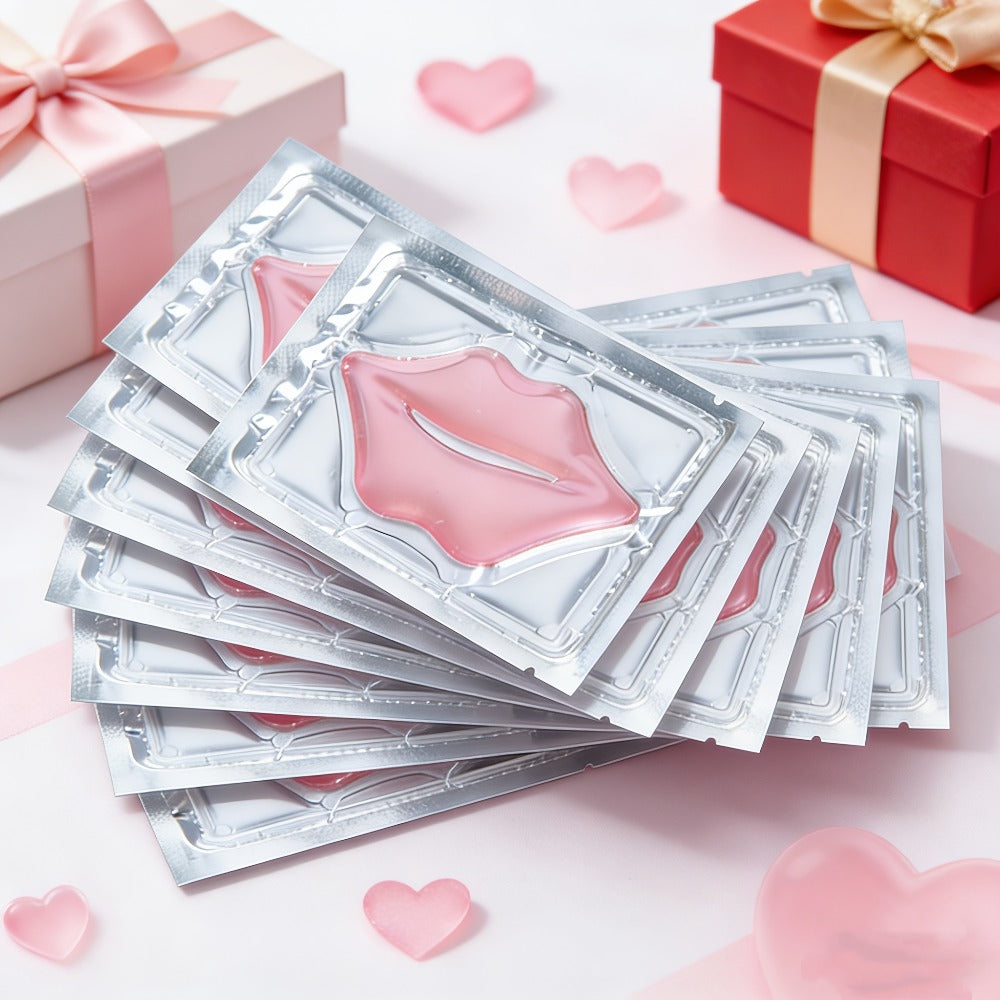 Fifty Individually Wrapped Pink Lip-Shaped Gel Patches with 11.6 x 8.8cm Sachet Dimensions — image 8
