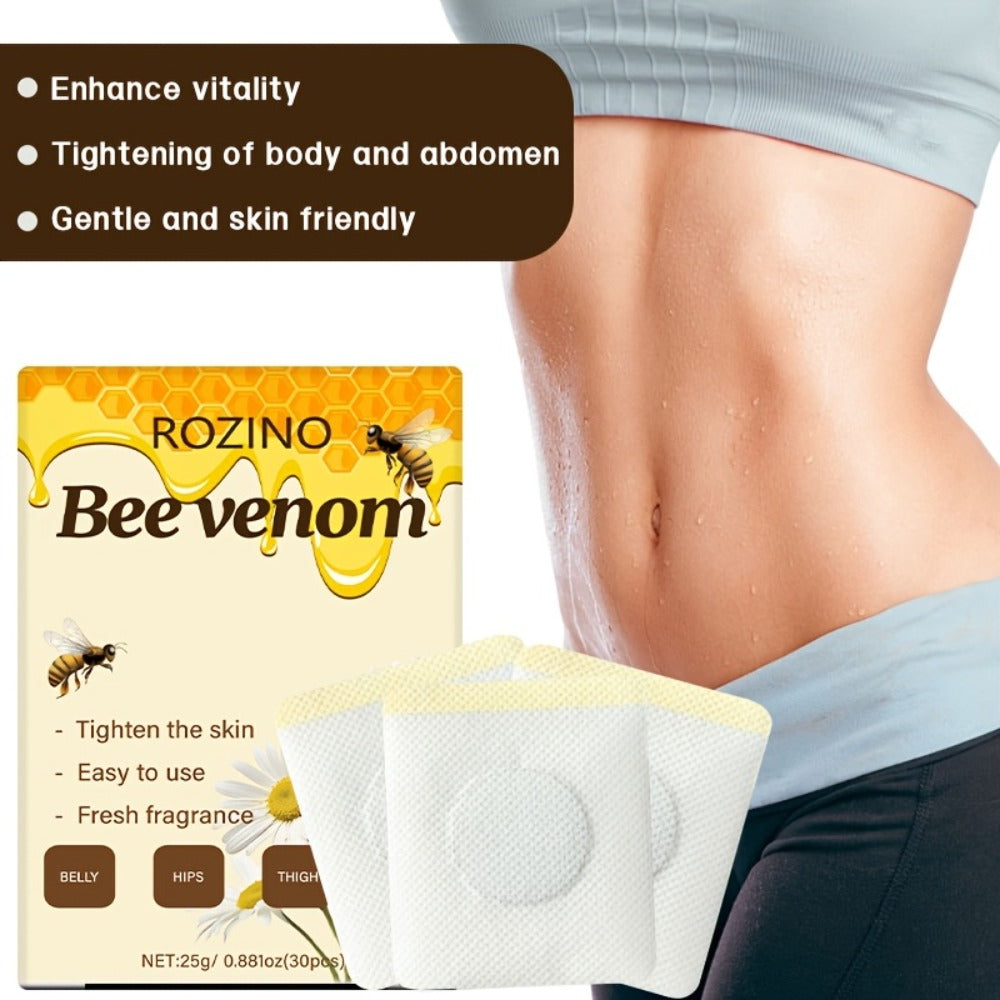 Belly Button Firming Patches 60 Pcs – Bee Venom Natural Botanical Navel Patches with Long-Lasting Adhesion — image 2