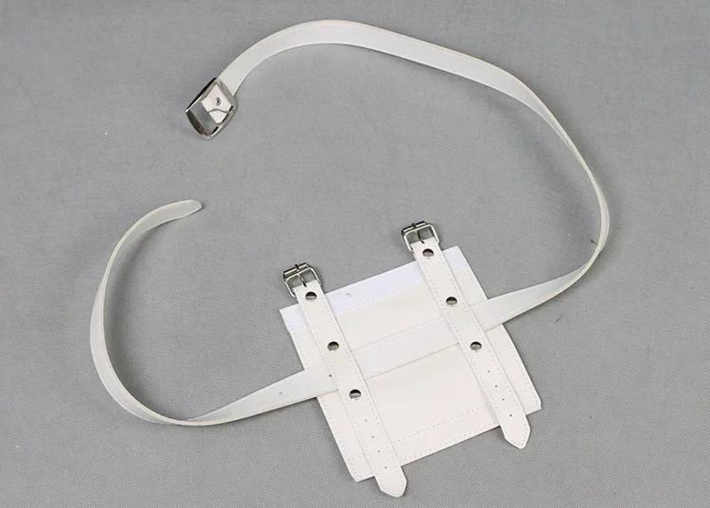 Sword Belt Holster with Dual Buckle Loops in Black or White for Katana-Style Costume Props — image 16