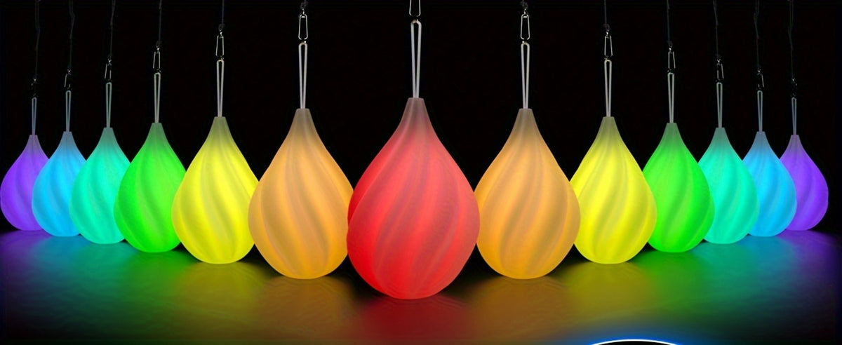 Glow Poi Balls LED Spinning Set 1 Pair with the Listed Color, Size or Set Options for Everyday Use — image 8