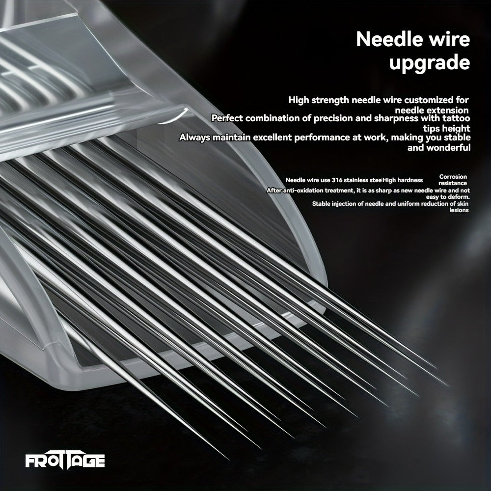 Tattoo Cartridge Needles with Frotage Label, 26 Retained RL RLT RS CM and M1 Cartridge Size Options — image 13