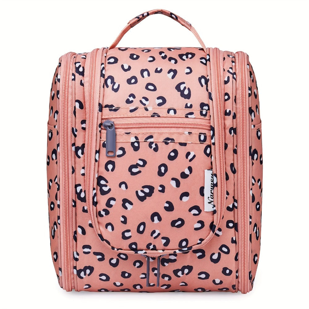 Toiletry Bag Hanging Large-Capacity Makeup Organizer with Hook, Multiple Compartments and 16 Print Options — image 4