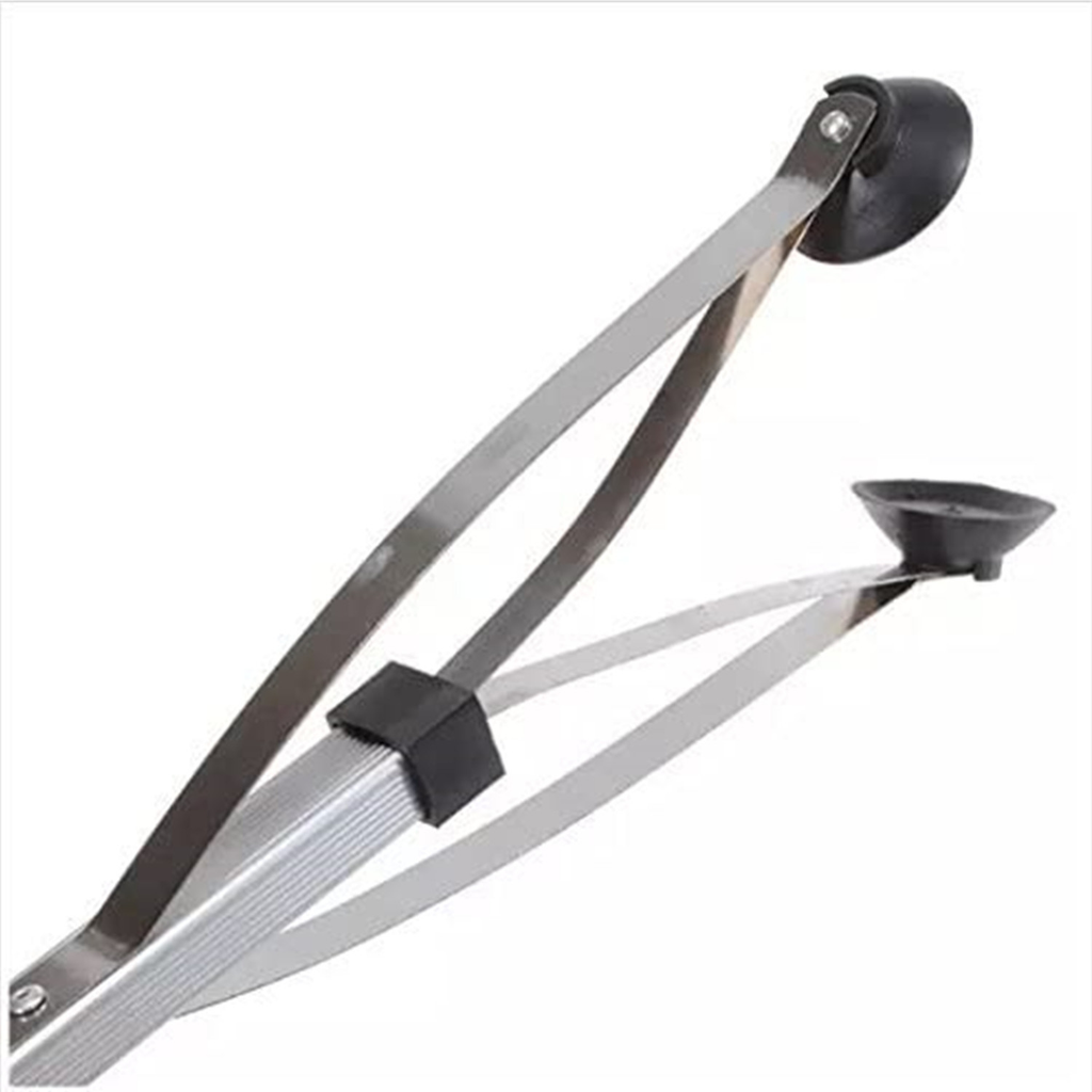 32-Inch Foldable Reacher Grabber 2-Pack with Aluminum Extenders, Rubber Suction Cup Grippers and Ergonomic Handles — image 5