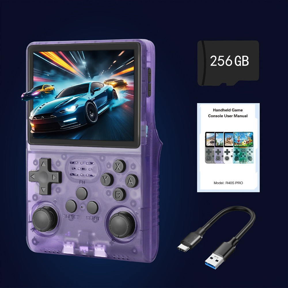 R40S PRO Handheld Retro Game Console 256GB, 3.5 Inch IPS Screen Portable Emulator with Linux System — image 4