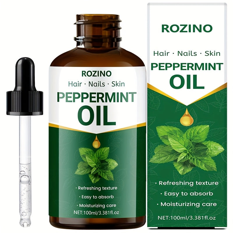 Essential Oil Peppermint 100ml Dropper Bottle for Diffuser, Shower, Massage and External Body Care — image 7
