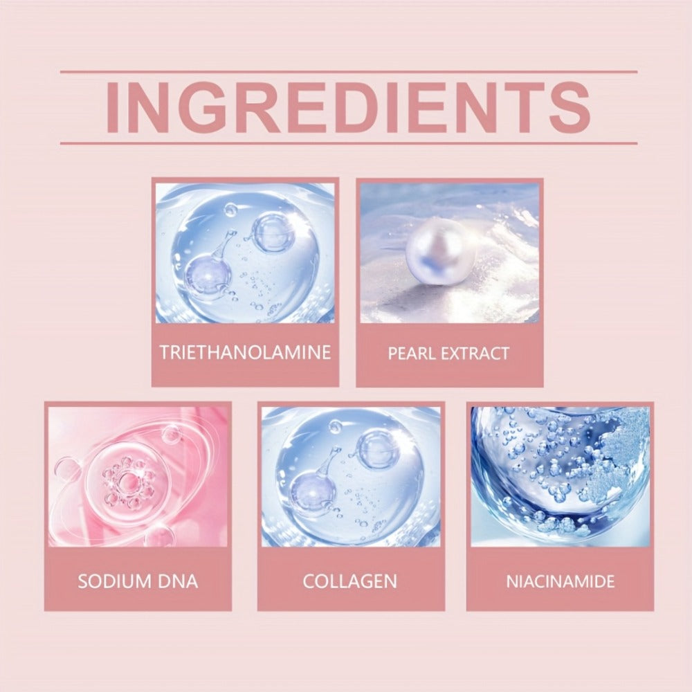 Face Cream PDRN Collagen Three-Piece Capsule Set with Vitamin C and Niacinamide for Day or Night Use — image 16