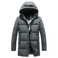 New Mens Graphene Cotton Jacket With A Detachable Hoodextra-thick And On-trend