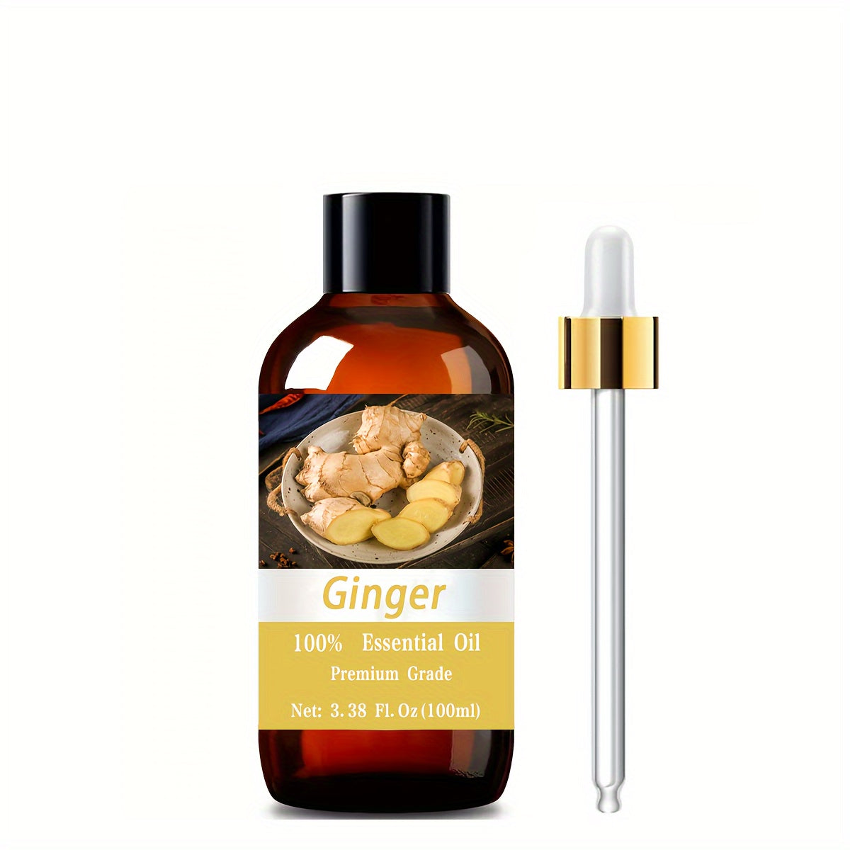 Essential Oil Ginger Blend with Hyaluronic Acid and Vitamin C in 100ml Bottle for Scalp, Face and Body — image 7
