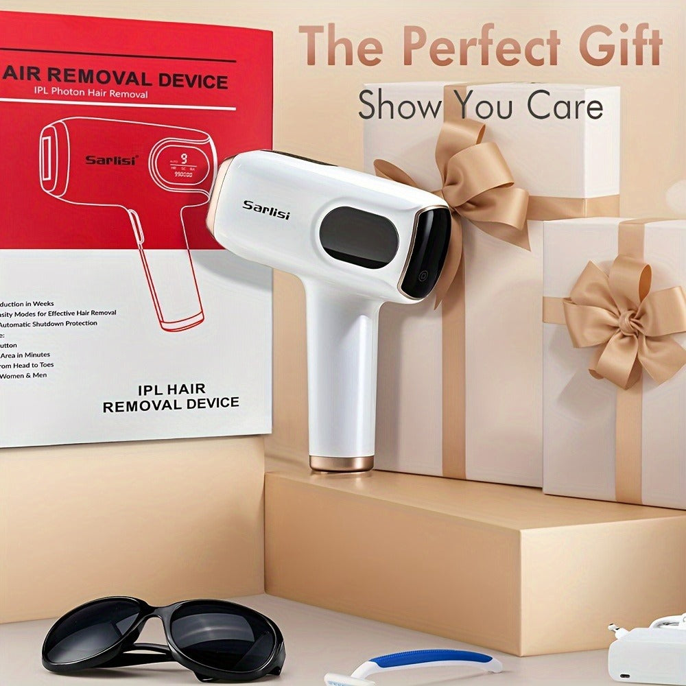 Sarisili AI01 IPL Hair Removal Device with Nine Intensity Levels, Manual and Auto Flash Modes and Display — image 10